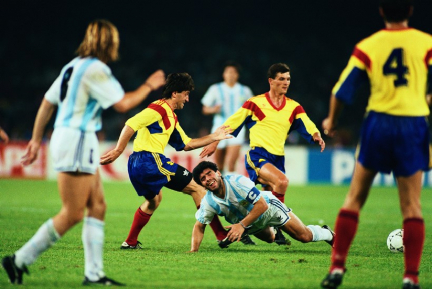 Argentina 1 x 1 Romênia Copa 1990