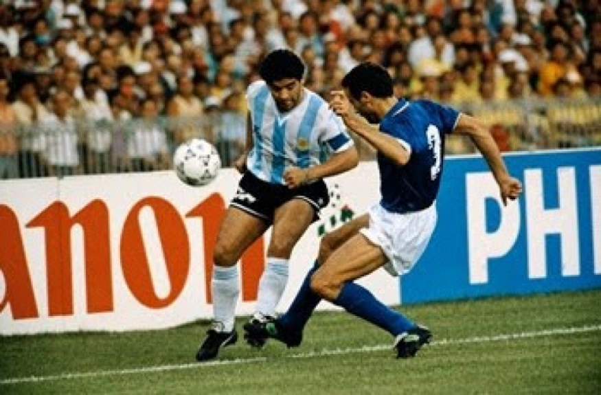 Argentina 1 (4) x (3) 1 Itália - Copa 1990