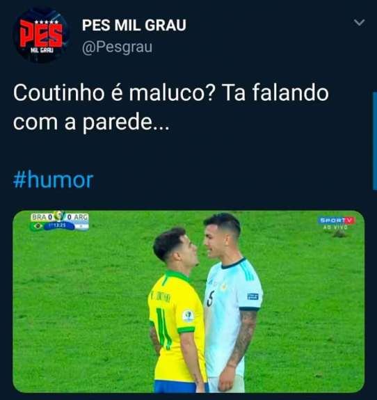 Copa América: os memes de Brasil 2 x 0 Argentina