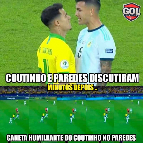 Copa América: os memes de Brasil 2 x 0 Argentina