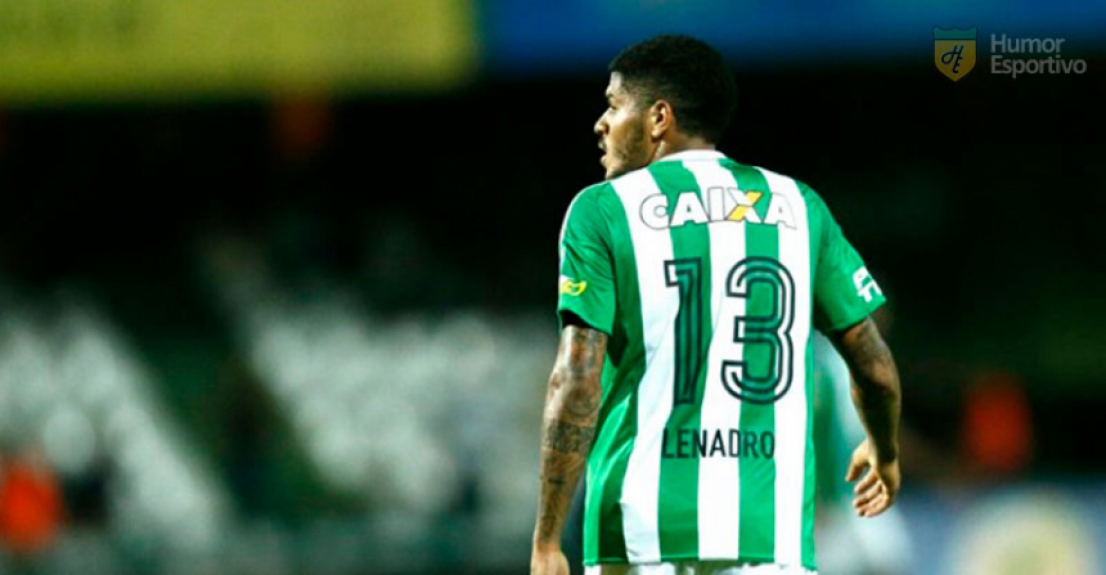 Gafe em camisas: Leandro virou Lenadro