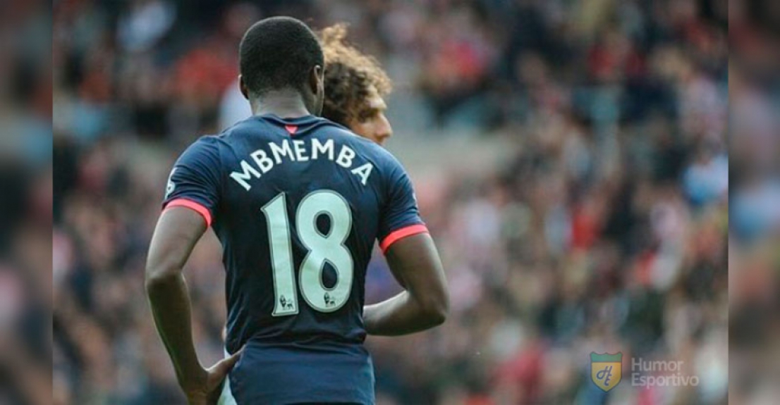 Gafe em camisas: Mbemba virou Mbmemba