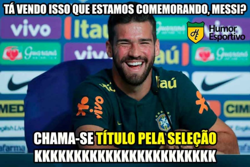 Copa América: os memes do título do Brasil sobre o Peru
