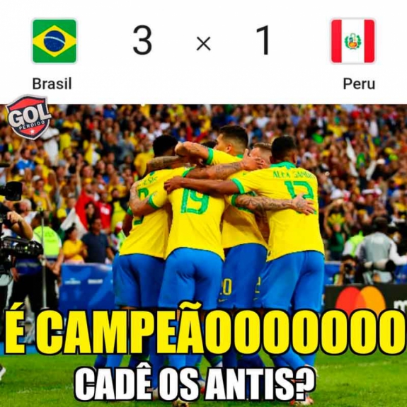 Veja os memes do título da Copa América da Seleção ...