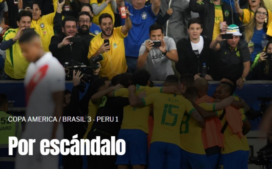 Manchete do Olé