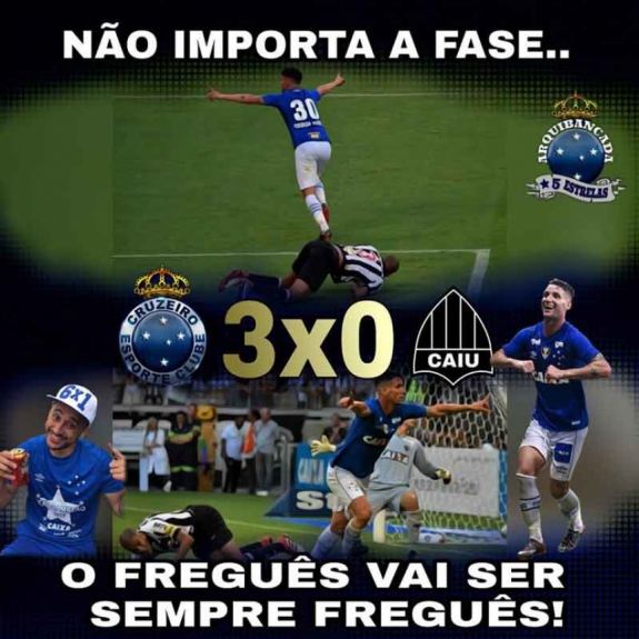 Copa do Brasil: os memes de Cruzeiro 3 x 0 Atlético-MG