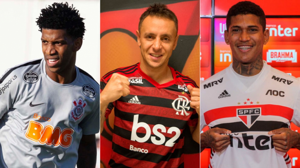 Montagem - Gil, Rafinha e Raniel.