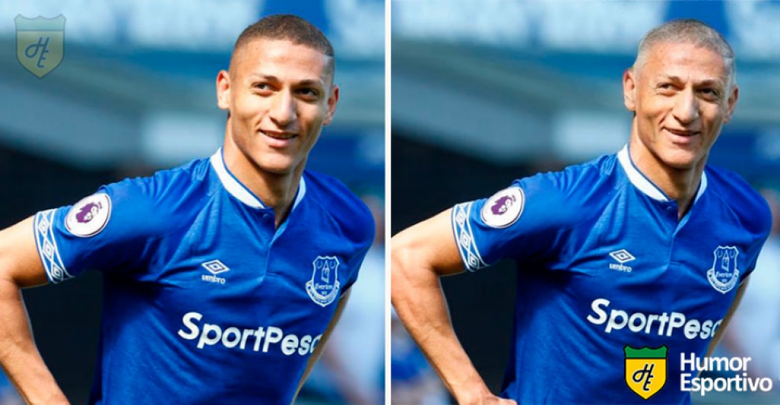 Jogadores com filtro de idoso: Richarlison