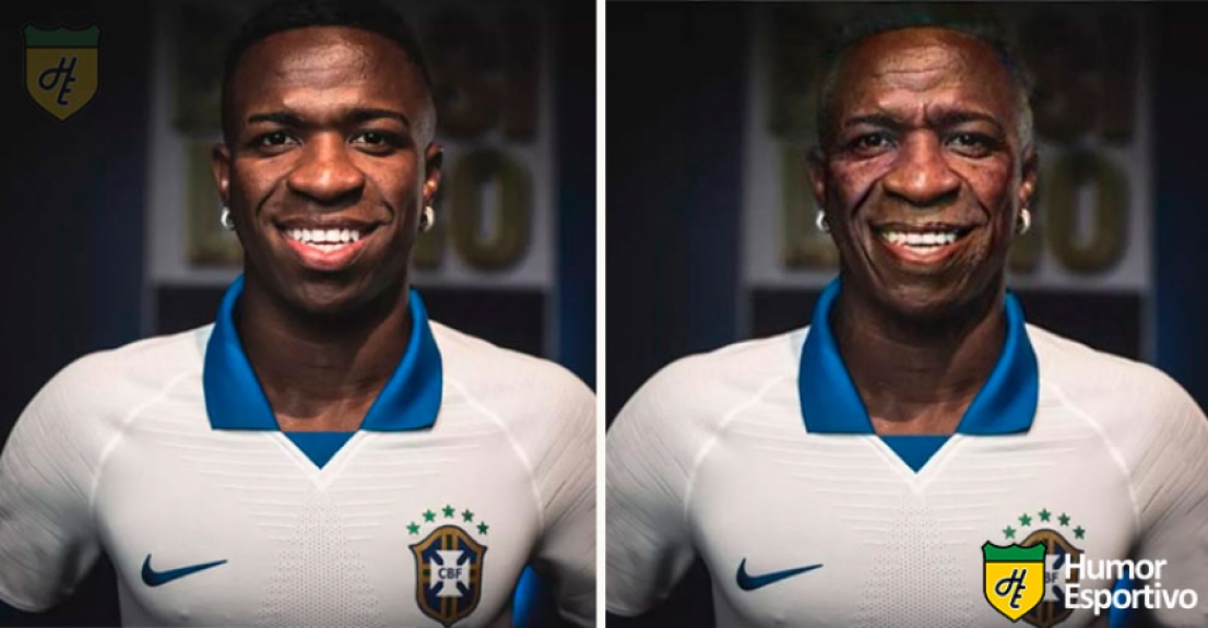 Jogadores com filtro de idoso: Vinicius Junior