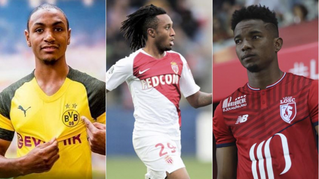 Montagem Diallo, Gelson Martins e Thiago Mendes