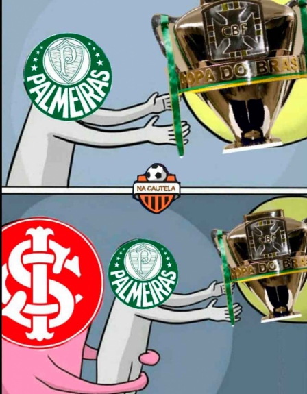 Copa do Brasil: eliminado pelo Internacional, Palmeiras sofre com os memes