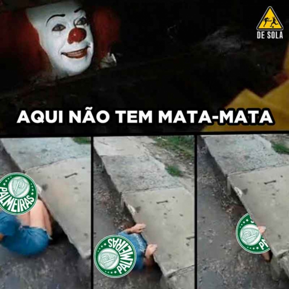 Copa do Brasil: eliminado pelo Internacional, Palmeiras sofre com os memes