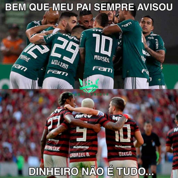 MEMES: o adeus de Palmeiras e Flamengo na Copa do Brasil