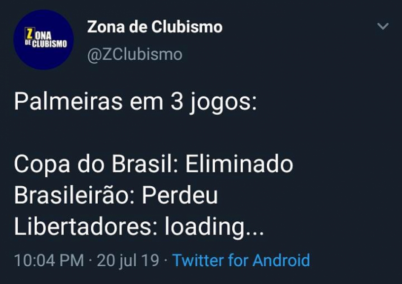 Palmeiras é derrotado pelo Ceará e vira piada na web