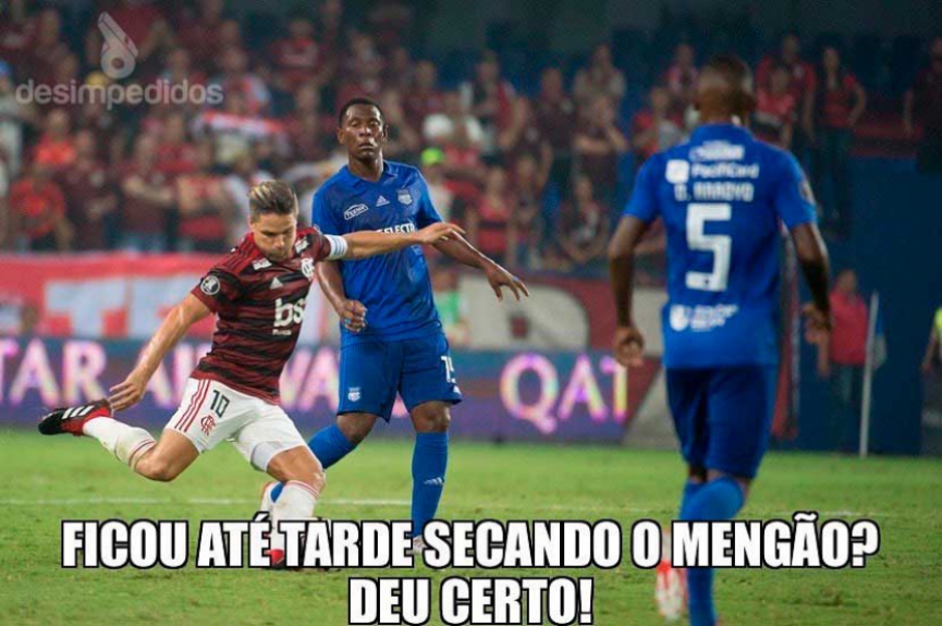 Flamengo vira piada após derrota pela Libertadores