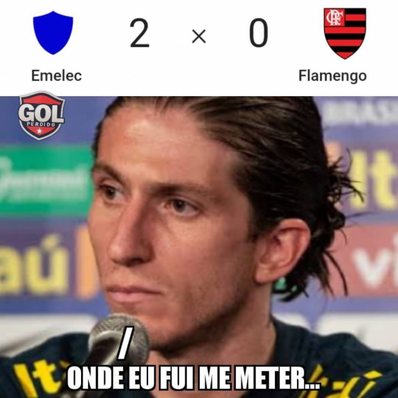Flamengo vira piada após derrota pela Libertadores