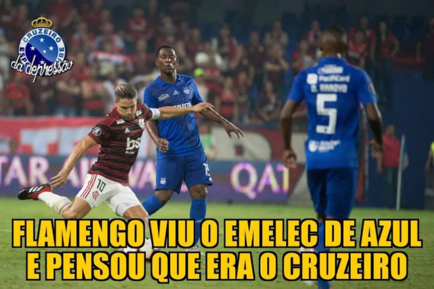 Flamengo vira piada após derrota pela Libertadores
