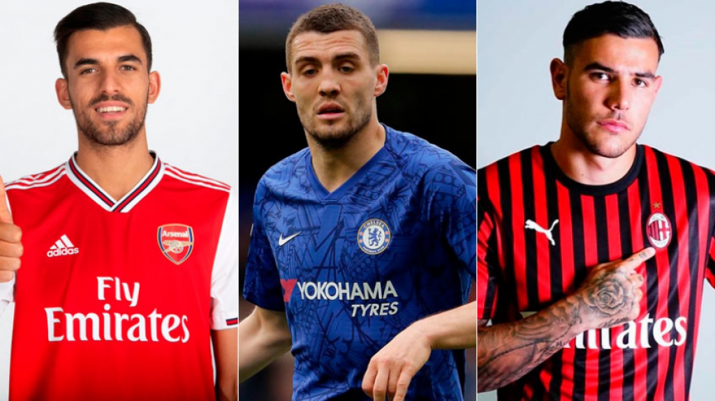Montagem - Ceballos, Kovavic e Theo Hernández
