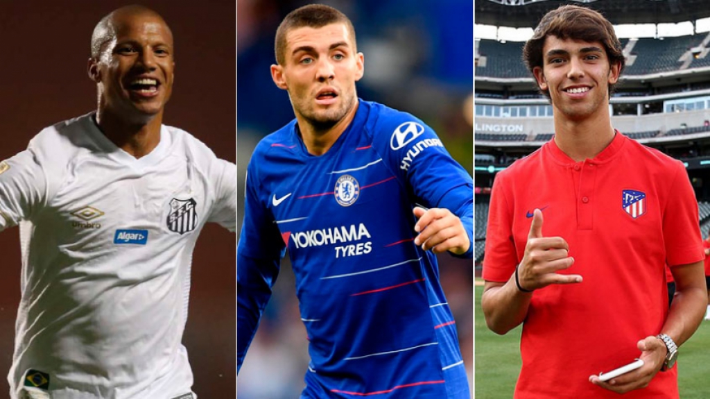 Montagem - Carlos Sánchez, João Félix e Kovacic