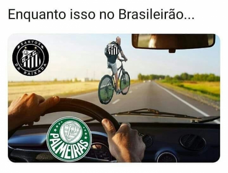Brasileirão: Santos assume a ponta e torcedores postam memes