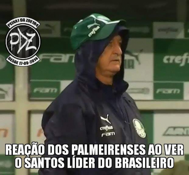 Brasileirão: Santos assume a ponta e torcedores postam memes
