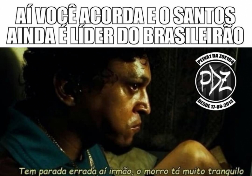 Brasileirão: Santos assume a ponta e torcedores postam memes