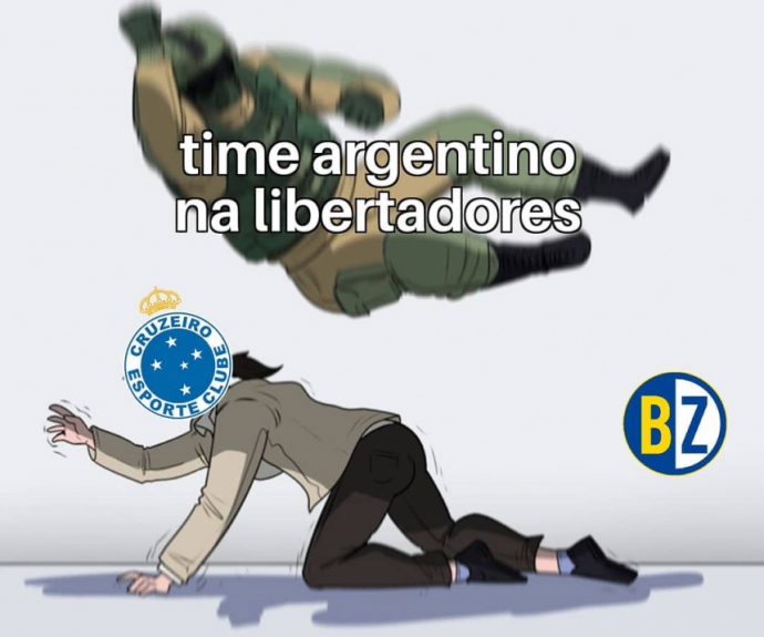 Os memes da eliminação do Cruzeiro