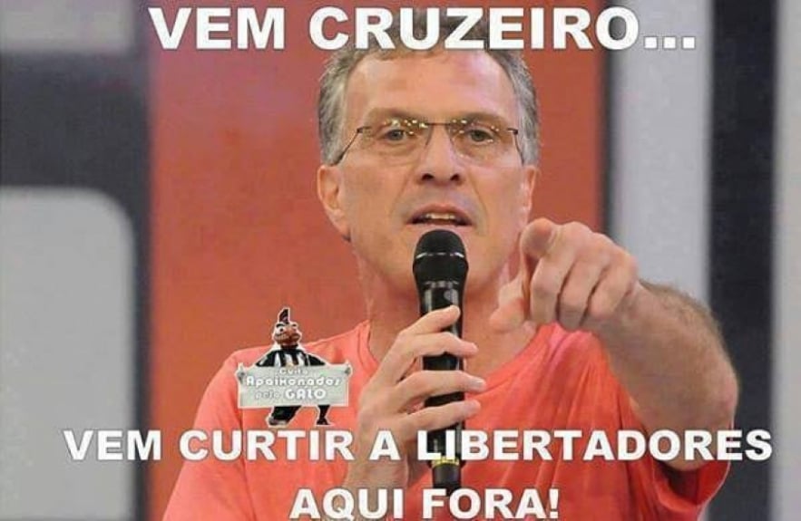 Os memes da eliminação do Cruzeiro
