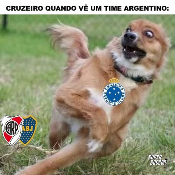 Os memes da eliminação do Cruzeiro