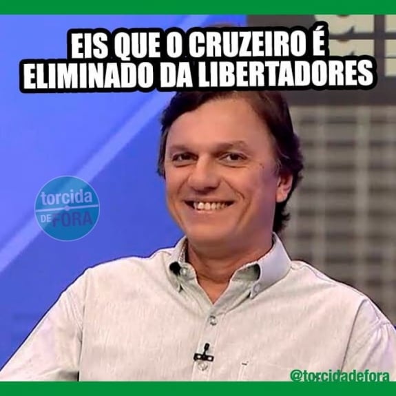 Os memes da eliminação do Cruzeiro