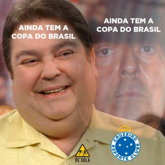 Os memes da eliminação do Cruzeiro