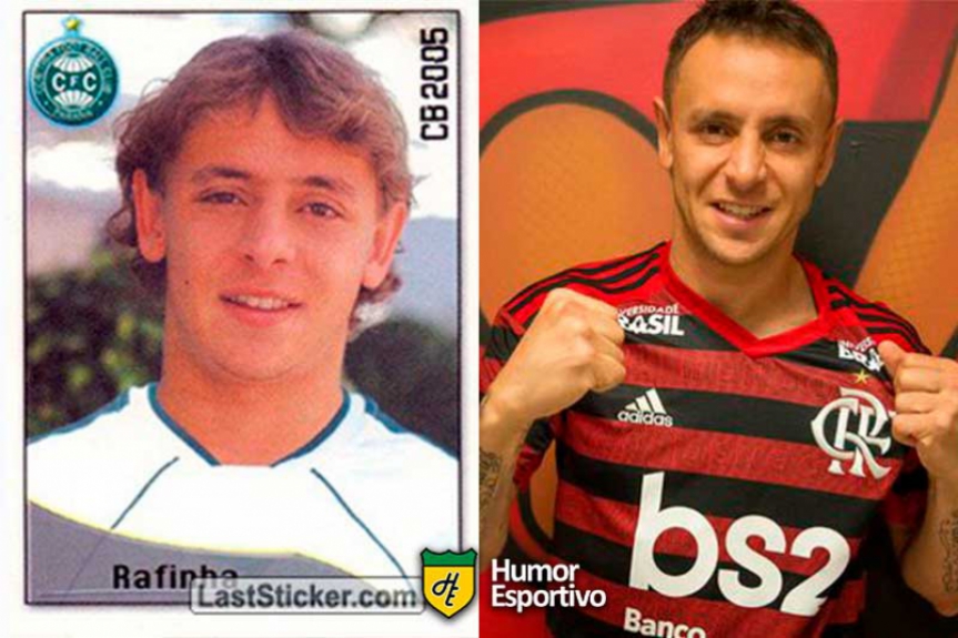 Rafinha em 2005 pelo Coritiba. Esse ano volta ao Brasileirão pelo Flamengo