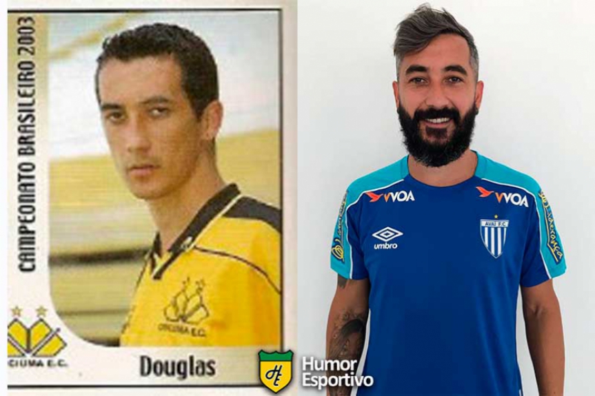 Douglas em 2003 pelo Criciúma. Esse ano disputa o Brasileirão pelo Avaí