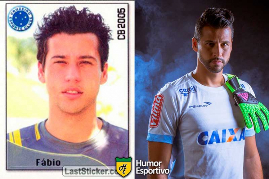 Fábio em 2005 pelo Cruzeiro. Esse ano disputa mais um Brasileirão pela Raposa