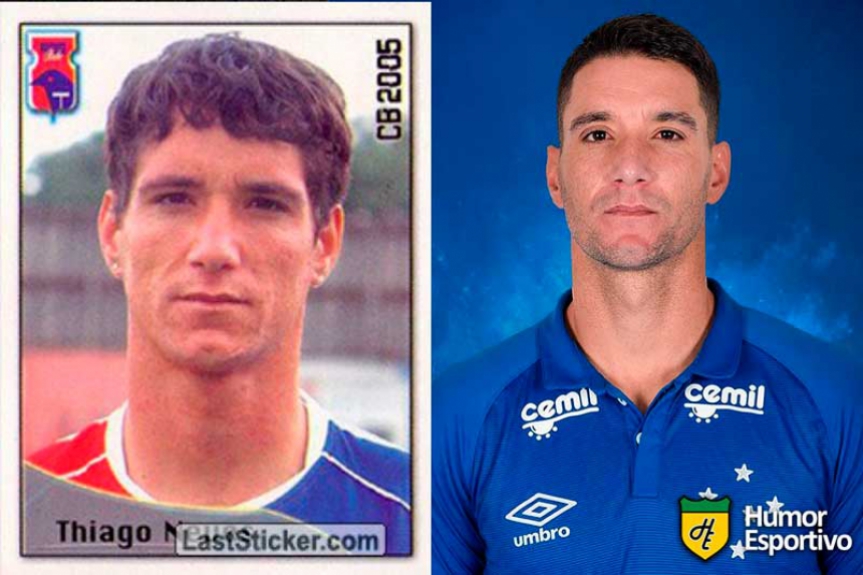Thiago Neves em 2005 pelo Paraná. Esse ano disputa o Brasileirão pelo Cruzeiro