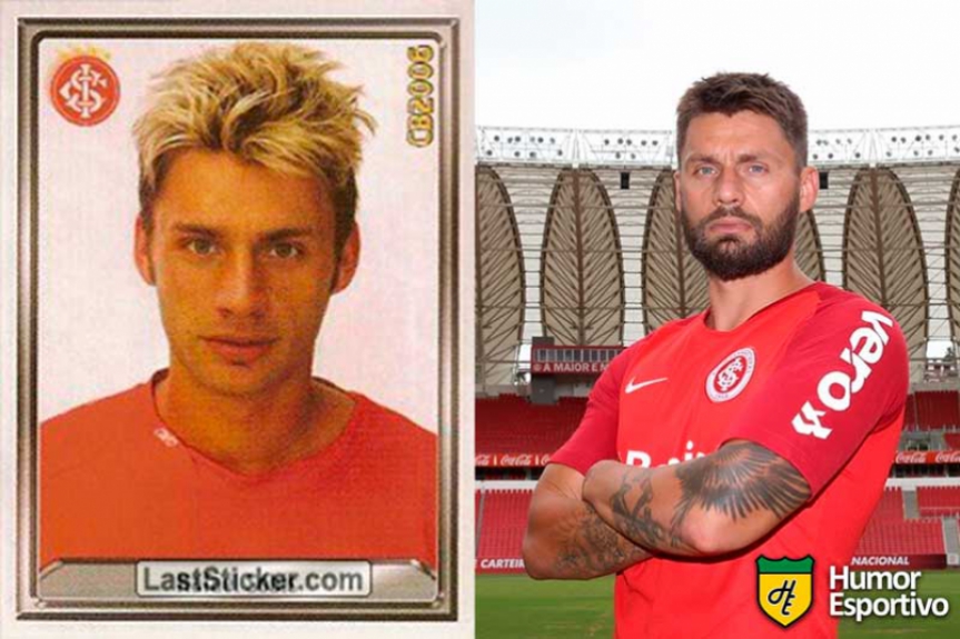Rafael Sóbis em 2006 pelo Internacional. Esse ano disputa novamente o Brasileirão pelo Internacional