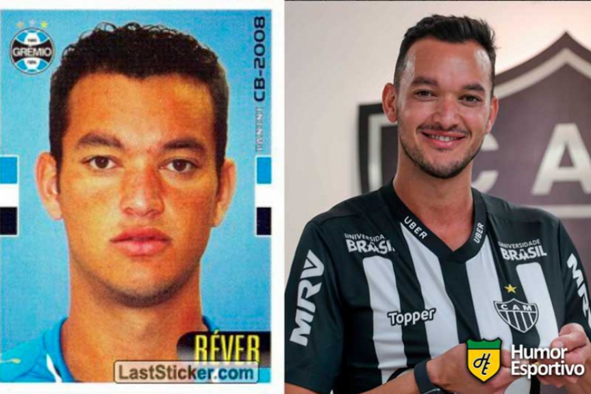 Réver em 2008 pelo Grêmio. Esse ano disputa o Brasileirão pelo Atlético-MG