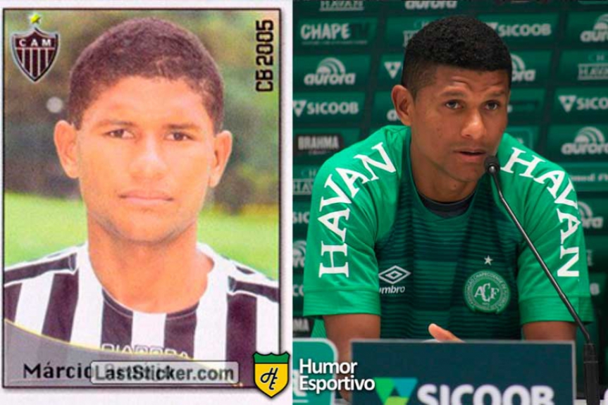Márcio Araújo em 2005 pelo Atlético-MG. Esse ano disputa o Brasileirão pela Chapecoense