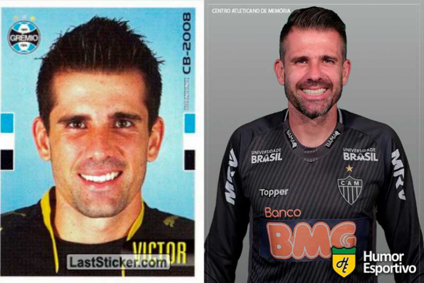 Victor em 2008 pelo Grêmio. Esse ano disputa o Brasileirão pelo Atlético-MG