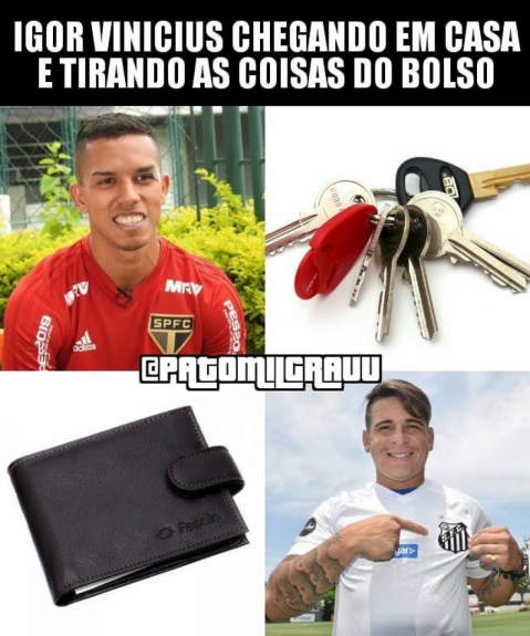 Brasileirão: os memes de São Paulo 3 x 2 Santos