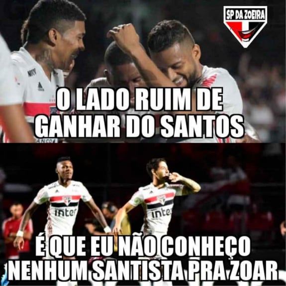 Brasileirão: os memes de São Paulo 3 x 2 Santos