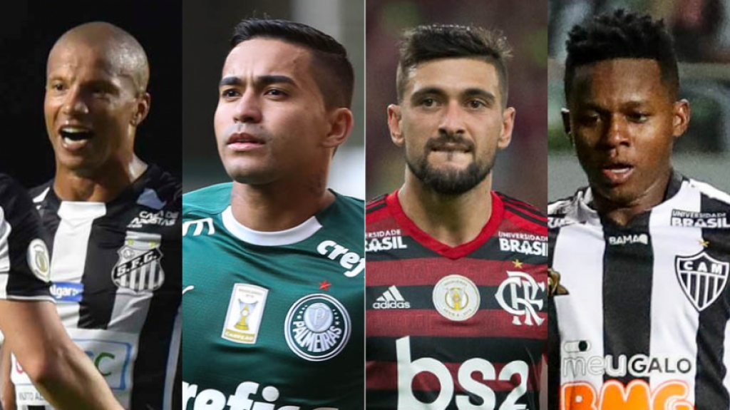 Montagem - Sánchez, Dudu, Arrascaeta e Cazares