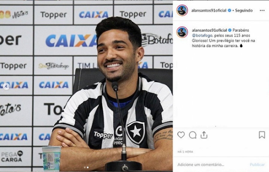 Alan Santos - Botafogo - Aniversário