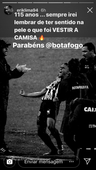 Erik - Botafogo - Aniversário