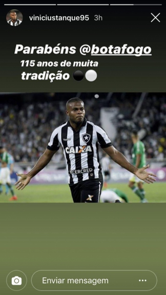 Vinícius Tanque - Botafogo - Aniversário