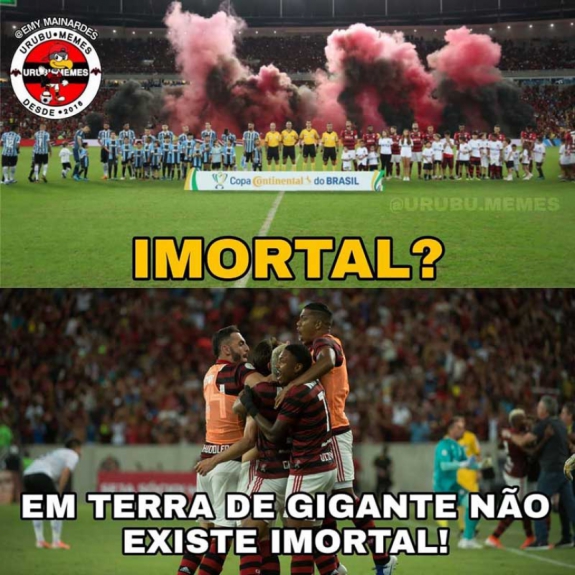Memes do Brasileirão: Flamengo 3 x 1 Grêmio