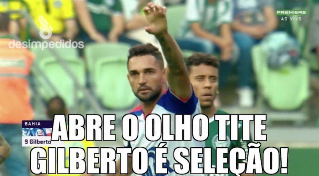 Memes do Brasileirão: Palmeiras 2 x 2 Bahia