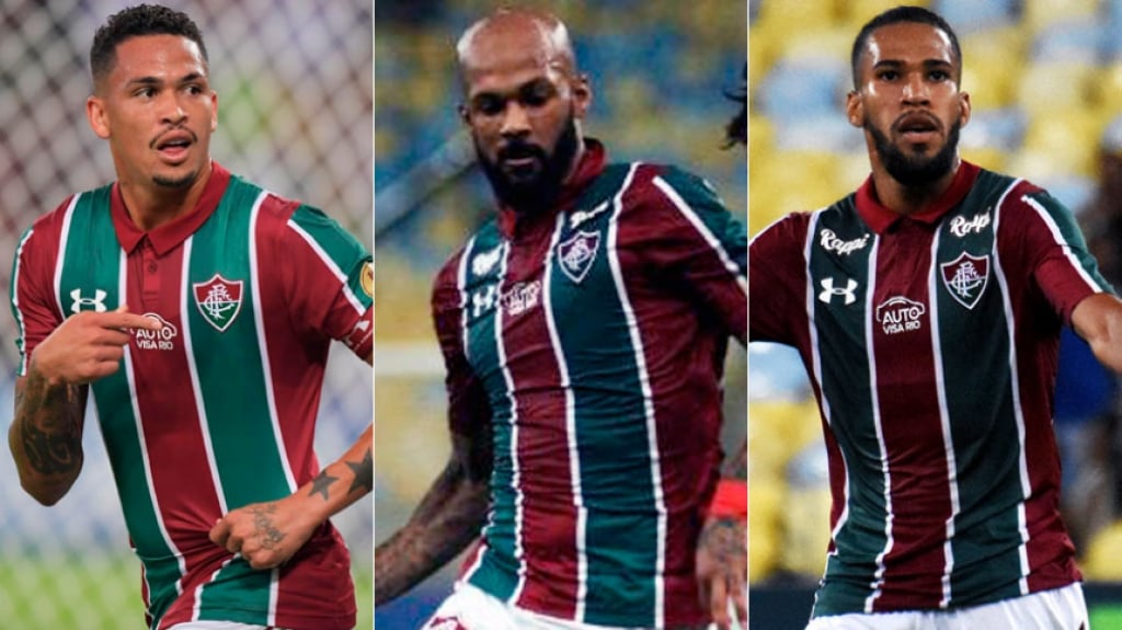 Montagem - Luciano, Bruno Silva e Everaldo