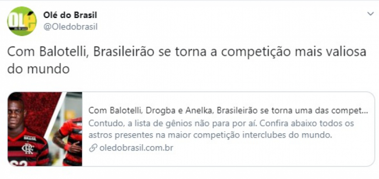 Fim das negociações por Balotelli inspira memes na web