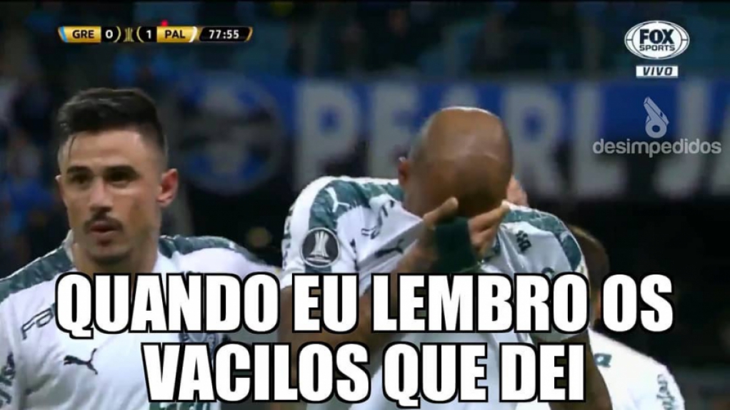 Libertadores: os memes de Grêmio 0 x 1 Palmeiras